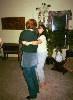 Merengue lesson before the twirl